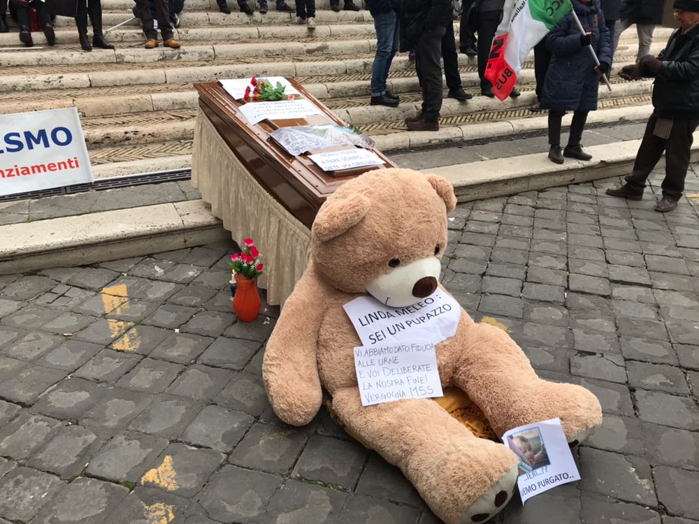 manifestazione campidoglio