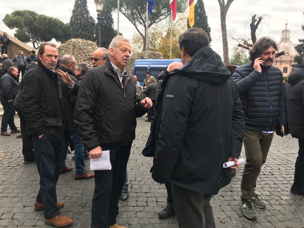 manifestazione campidoglio